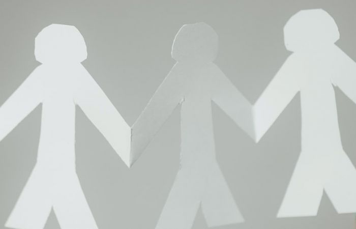 cut out paper people